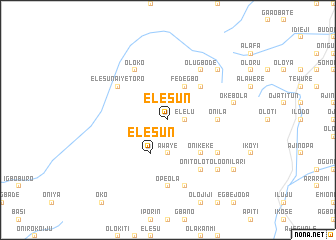 map of Elesun