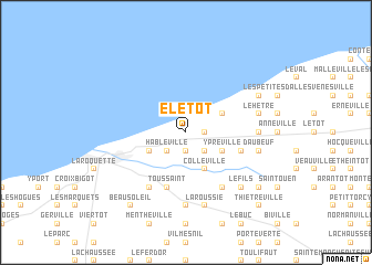 map of Életot