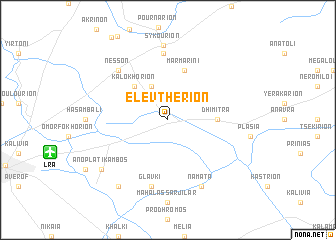 map of Elevthérion