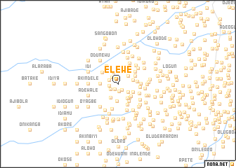 map of Elewe