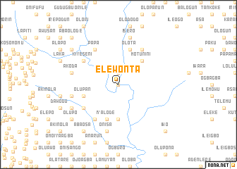 map of Elewonta