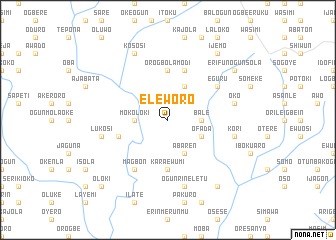 map of Eleworo