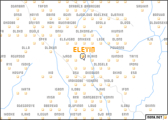 map of Eleyin