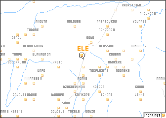 map of Elé