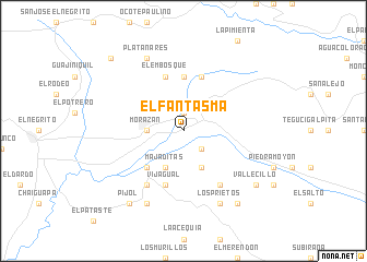 map of El Fantasma