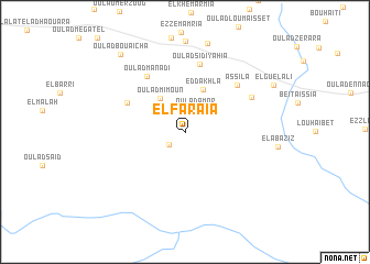 map of El Faraïa