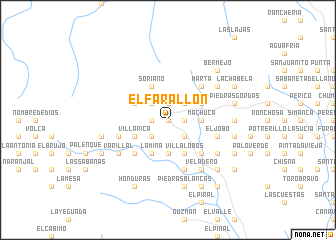 map of El Farallón