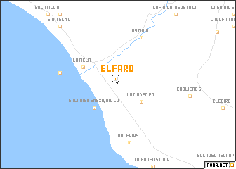 map of El Faro