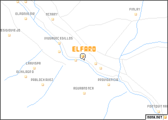 map of El Faro