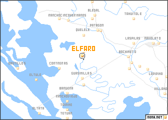 map of El Faro
