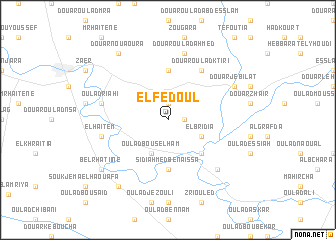 map of El Fedoul