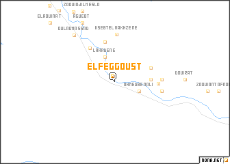 map of El Feggoust