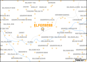 map of El Feraraa