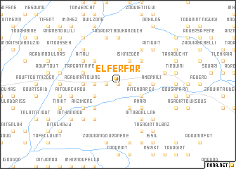 map of El Ferfar