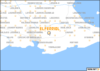 map of El Ferriol