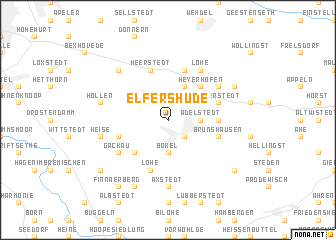 map of Elfershude