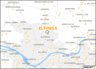 map of Elfinwild