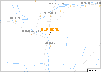 map of El Fiscal
