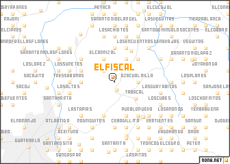 map of El Fiscal