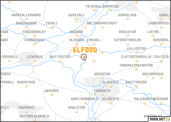 map of Elford