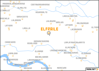 map of El Fraile