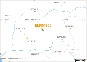 map of El Frasco