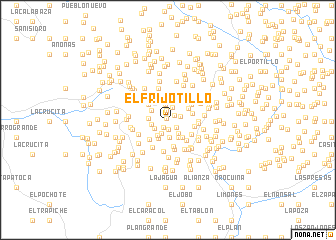 map of El Frijotillo