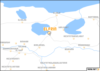 map of El Frîn