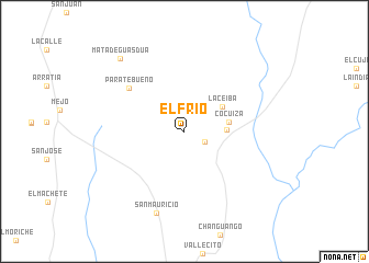 map of El Frío