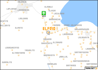 map of El Frío