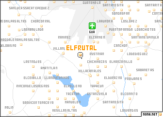 map of El Frutal