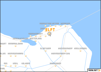 map of Elft