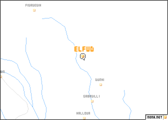 map of El Fud
