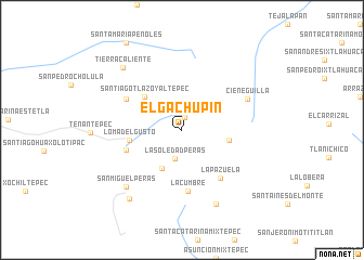 map of El Gachupin