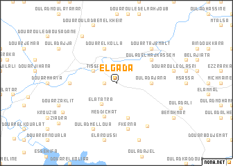 map of El Gada