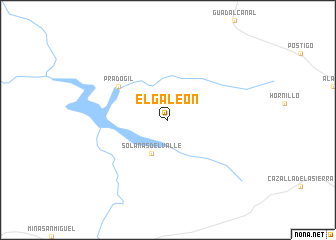 map of El Galeón