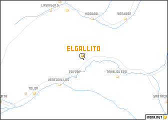 map of El Gallito