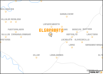 map of El Garabato