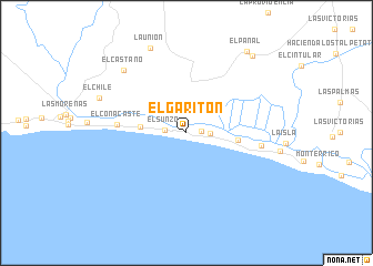 map of El Garitón