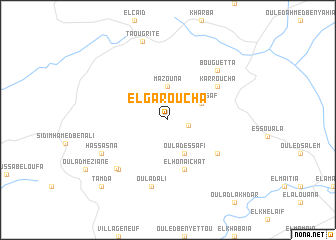 map of El Garoucha