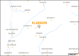 map of El Gasero