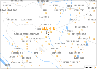 map of El Gato