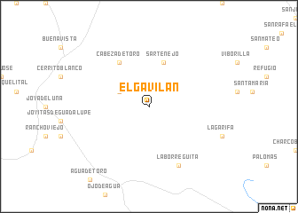 map of El Gavilán