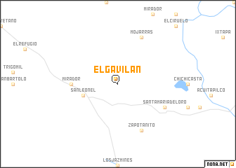 map of El Gavilán