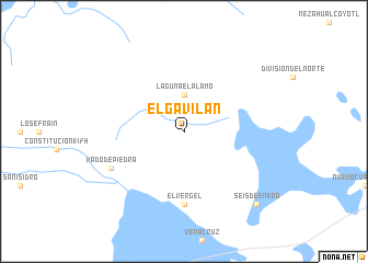 map of El Gavilán