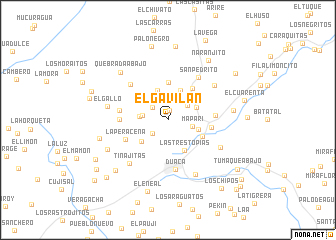 map of El Gavilán