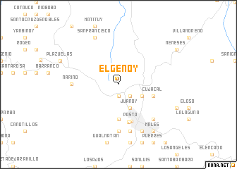 map of El Genoy