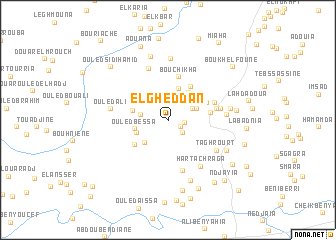 map of El Gheddan