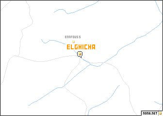map of El Ghicha