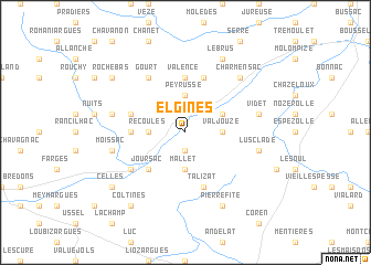 map of Elgines